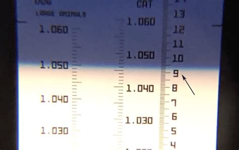 total protein refractometer dog|measuring total solids with refractometer.